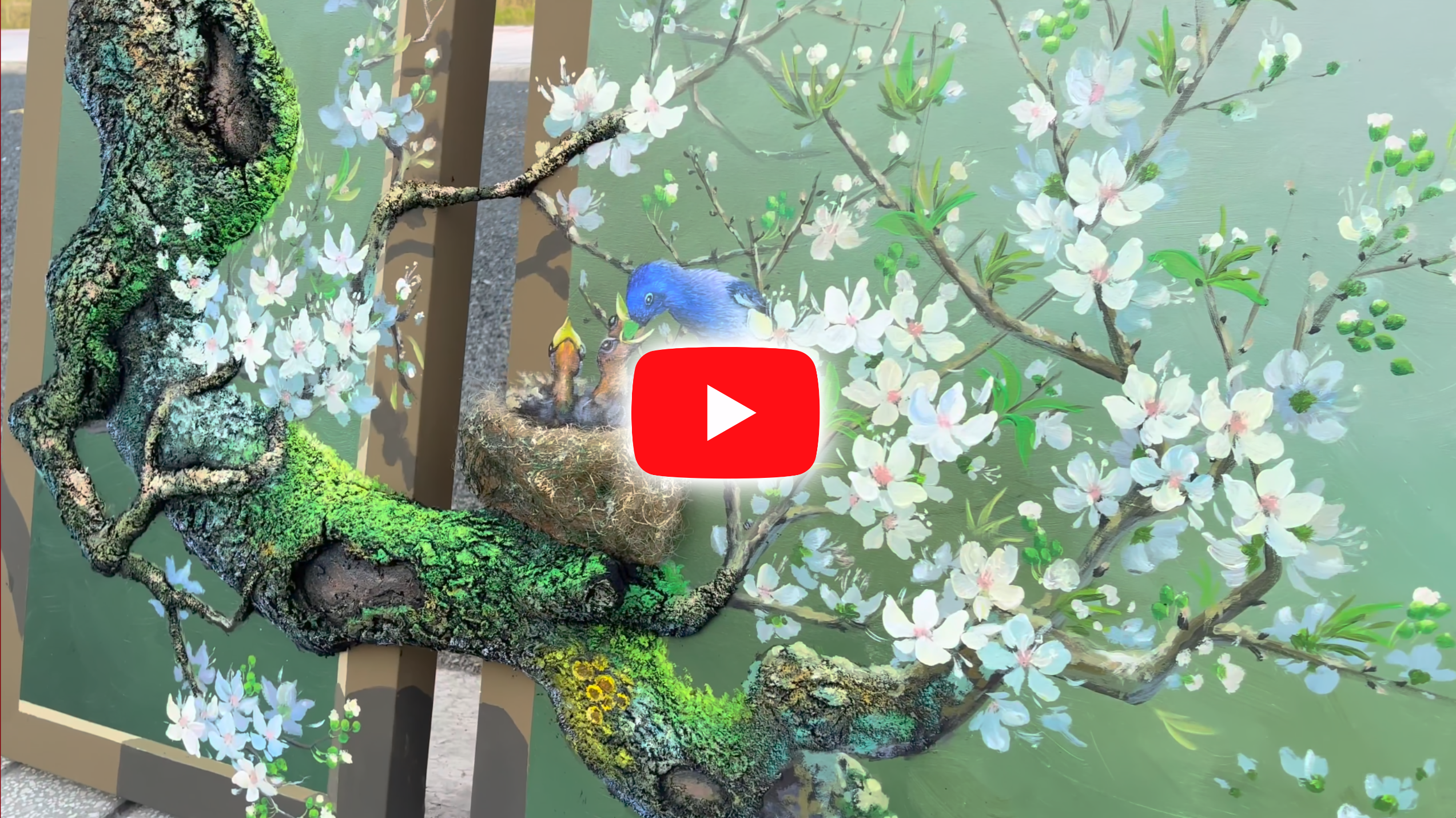 You Won’t Believe How This 3D Painting Comes to Life - Satisfying Art Process.mp4