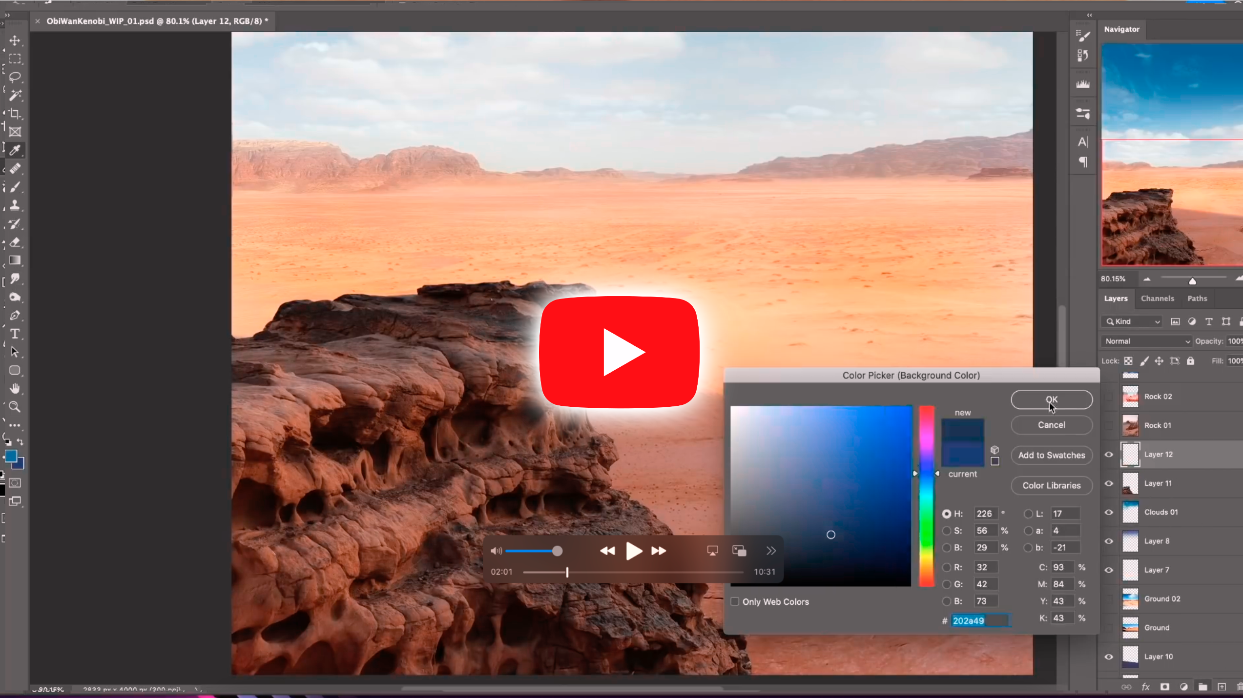 Creating a STAR WARS poster in Photoshop!.mp4